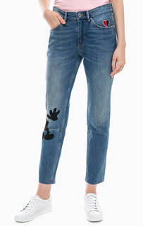 Укороченные джинсы с необработанным краем Scotch&;Soda