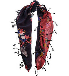 Трикотажный платок с цветочным принтом Pepe Jeans
