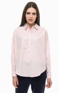 Хлопковая блуза оверсайз с застежкой на пуговицы Scotch&;Soda