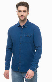 Приталенная джинсовая рубашка Mavi