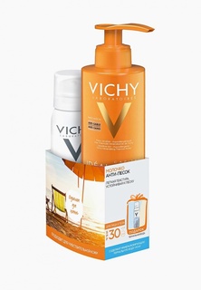 Набор для ухода за телом Vichy МОЛОЧКО АНТИ-ПЕСОК SPF 30 200 МЛ  + Термальная вода 50 мл в подарок