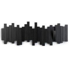 Вешалка настенная sticks (umbra) черный 46x18x3 см.