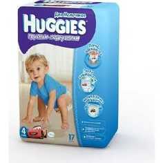 Трусики-подгузники Huggies 9-14кг 17шт для мальчиков 5029053543963