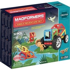 Магнитный конструктор Magformers Adventure Jungle 32 set (703009)