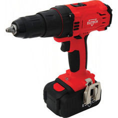 Аккумуляторная дрель-шуруповерт Elitech ДА 18СЛК2 (4.0Ач)