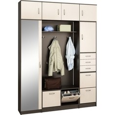 Комплект прихожей Мастер Ольга-8А (венге-дуб молочный) Master