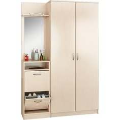 Комплект прихожей Мастер Ольга-5 (дуб молочный) Master