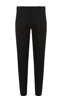 Брюки прямого кроя из смеси хлопка и льна Transit