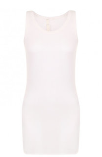 Удлиненный хлопковый топ без рукавов Isabel Benenato