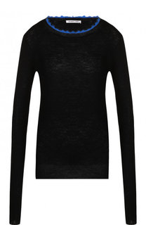 Кашемировый пуловер с круглым вырезом Helmut Lang