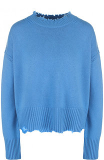 Пуловер свободного кроя из смеси шерсти и кашемира Helmut Lang
