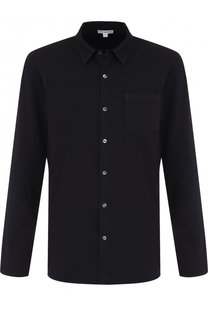 Хлопковая рубашка с воротником кент James Perse