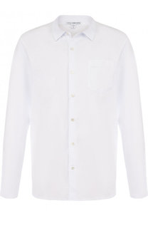 Хлопковая рубашка с воротником кент James Perse