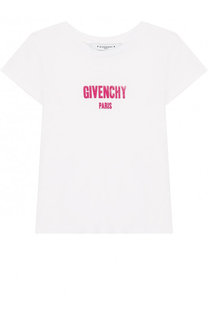 Футболка джерси с надписью Givenchy