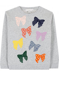 Хлопковый свитшот с принтом Stella McCartney