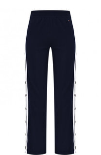 Укороченные брюки прямого кроя с лампасами Tommy Hilfiger