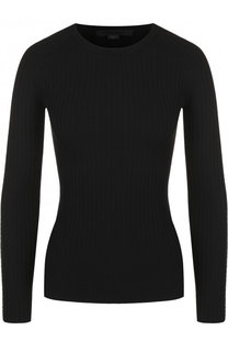 Однотонный хлопковый топ с длинным рукавом Alexander Wang
