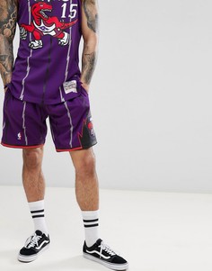 Фиолетовые шорты Mitchell & Ness NBA Toronto Raptors Swingman - Фиолетовый