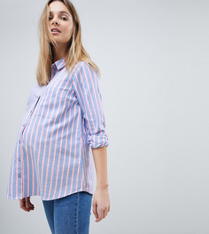 Рубашка в полоску ASOS Maternity - Мульти