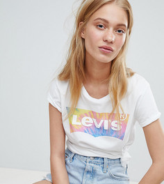 Футболка с принтом Levis эксклюзивно для ASOS - Белый