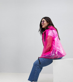 Куртка-дождевик ASOS DESIGN Curve - Розовый