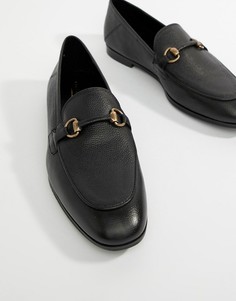 Кожаные лоферы Kurt Geiger London - Черный