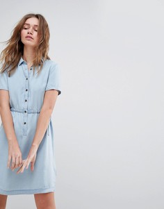 Платье-рубашка из лиоцелла Tencel от Jack Wills Lowestoft - Синий