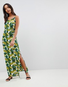 Платье с принтом AX Paris - Белый