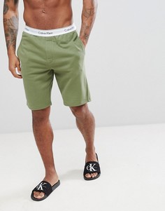 Хлопковые шорты для дома Calvin Klein - Зеленый