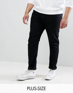 Черные джинсы узкого кроя Burton Menswear PLUS - Черный