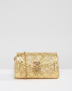 Металлическая сумка с гравировкой ручной работы Park Lane - Золотой