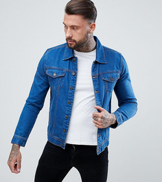 Выбеленная джинсовая куртка Brooklyn Supply Co - Синий