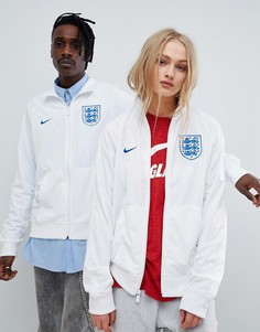 Белая куртка Nike Football England 891588-100 - Белый