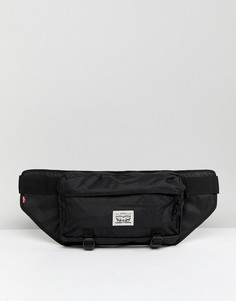 Сумка-кошелек на пояс Levis Sling - Черный