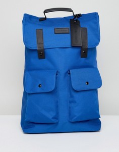 Синий рюкзак с карманом Consigned - Синий