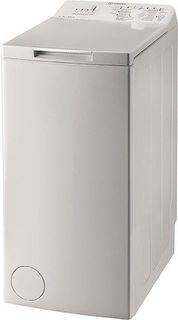 Стиральная машина INDESIT BTW A5851 (RF), вертикальная загрузка, белый