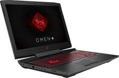 Ноутбук HP Omen 17-an063ur, 17.3&quot;, Intel Core i5 7300HQ 2.5ГГц, 8Гб, 1000Гб, nVidia GeForce GTX 1050 - 4096 Мб, DVD-RW, Windows 10, 2YM80EA, черный