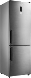 Холодильник SHIVAKI BMR-1883DNFX, двухкамерный, нержавеющая сталь