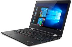 Ноутбук-трансформер LENOVO ThinkPad Yoga L380, 13&quot;, Intel Core i5 8250U 1.6ГГц, 8Гб, 256Гб SSD, Intel UHD Graphics 620, Windows 10 Professional, 20M7001BRT, черный
