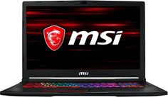 Ноутбук MSI GE73 Raider RGB 8RF-095XRU, 17.3&quot;, Intel Core i7 8750H 2.2ГГц, 16Гб, 1000Гб, 128Гб SSD, nVidia GeForce GTX 1070 - 8192 Мб, noOS, 9S7-17C512-095, черный