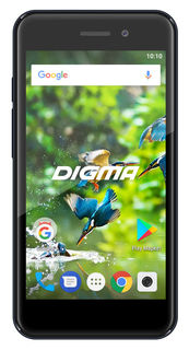 Смартфон Digma A453 3G Linx 8Gb 1Gb серый 3G 2Sim 4.5&quot; TN 480x854 And7.0 5Mpix WiFi BT GPS