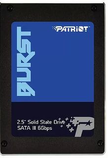 SSD накопитель PATRIOT Burst PBU120GS25SSDR 120Гб, 2.5&quot;, SATA III Патриот