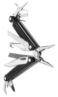 Мультитул LEATHERMAN Charge plus, 17 функций, серебристый [832516]