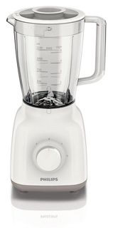 Блендер PHILIPS Daily Collection HR2100/00, стационарный, белый
