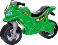 Транспорт Орион Двухколесный мотоцикл-каталка 501 со звуком (зеленый)
