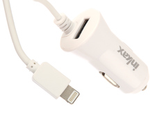 Зарядное устройство Inkax CD-33-IP для iPhone 5/6/7 White