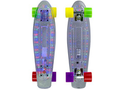 Скейт Maxcity MC Plastic Board LED Small