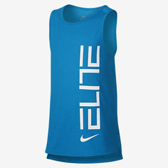 Баскетбольная майка для мальчиков школьного возраста Nike Dri-FIT Elite