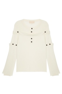 Джемпер со съемными рукавами Ruban