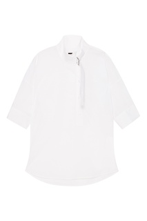 Белая блузка из хлопка Adolfo Dominguez